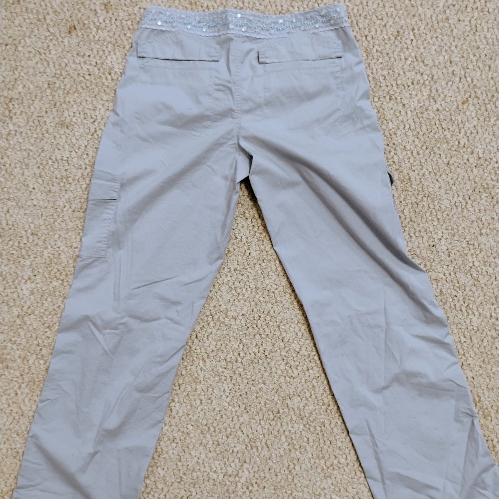 Powder Baby Blue Pants By Candie's. From 1996 . Never Worn. Drawstring Features - Picture 6 of 7